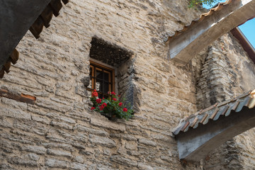 Window of old house