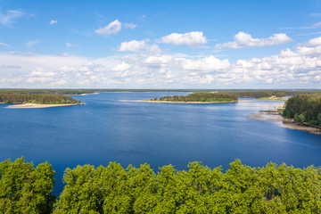 The Stolobny island is the home of Nilov Monastery (Russian Orthodox Church). Stolobny Island is located on Lake Seliger Tver region, Russia
