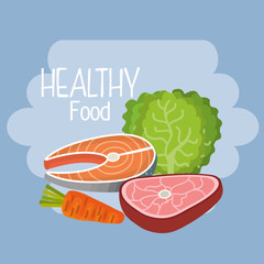 group of vegetables and healthy food