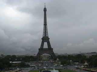 Naklejka premium the eiffel tower