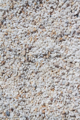Small stones of white and gray color.