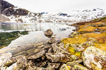 Fototapeta na wymiar Djupvatnet lake, Norway