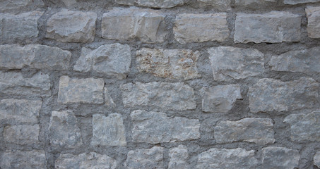 new stone wall