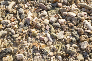Kiessand / Steinstrand