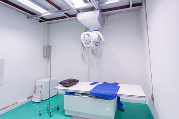 Radiology interventional catheter operation room