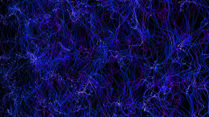 Background with color lines. Different shades and thickness.