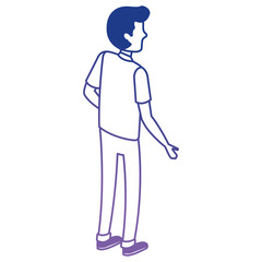 young man avatar character