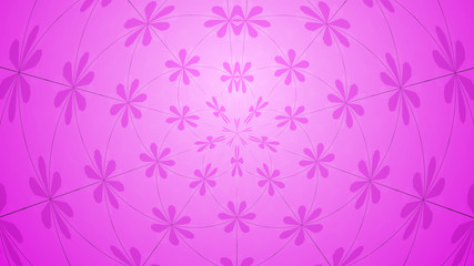 Background with a colorful, diverse cyclic pattern.