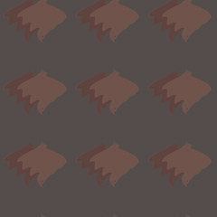 Seamless background pattern with multi-colored diverse shapes.