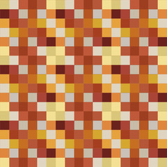 Seamless pattern background from a variety of multicolored squares.
