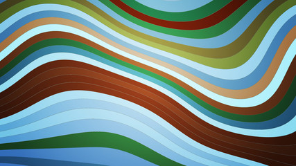 Background with color lines.