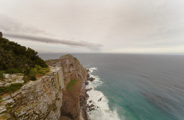 PARTE DI SCOGLIERA DI CAPE POINT SUDAFRICA