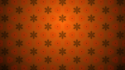 Background with a colorful, diverse cyclic pattern.