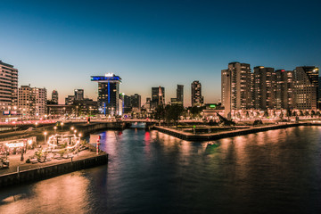 Fototapeta premium Skyline of Rotterdam