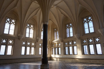 Fototapeta premium big hall malbork castle