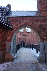 archway malbork castle poland