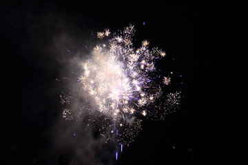 abstract fireworks