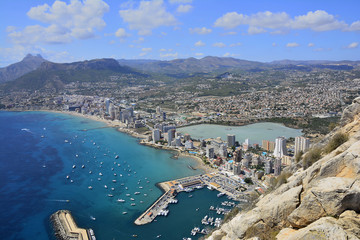 Naklejka premium Calpe