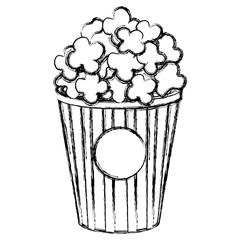 delicious pop corn icon