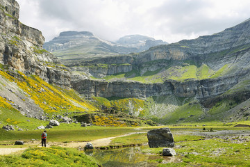 Ordesa national park in Huesca, Spain