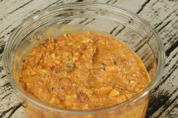 Ktipiti, spécialité libanaise à base de poivrons et féta