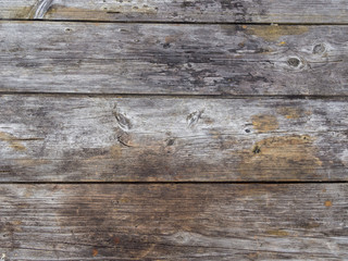 Natural texture of old unpainted boards. Old unpainted boards.