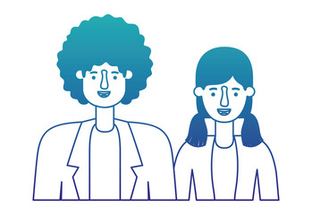 couple avatar characters icons