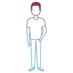 young man avatar character