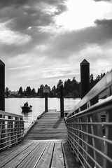 docking before storm