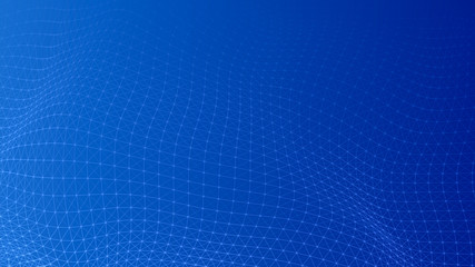 Abstract lines background. Connection structure. Geometric background. Abstract polygonal space. 4k rendering.