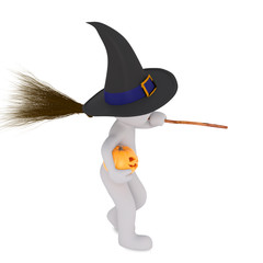 Obraz premium dressed as a witch