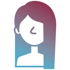 beautiful and young woman shirtless character