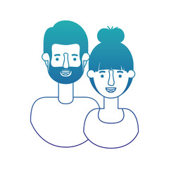 couple avatar characters icons