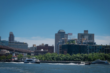 Fototapeta premium Hudson River trip NYC
