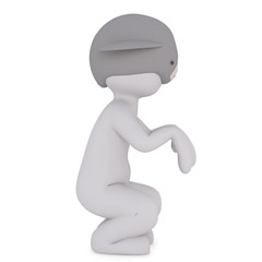 make a pose with a mask