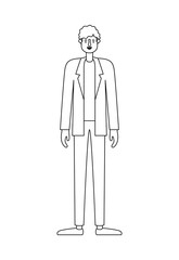 young man avatar character