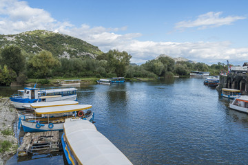 Fototapeta na wymiar lake skadar, montenegro