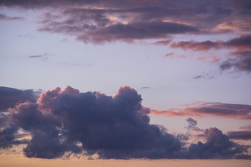 Wolkenformation