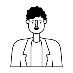 young man avatar character