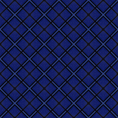 Fototapeta premium Fabric print. Geometric pattern in repeat. Seamless background, mosaic ornament, ethnic style.