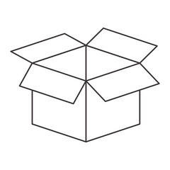 packing box carton icon