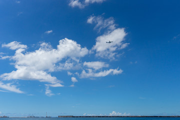 the airplane ate the clouds