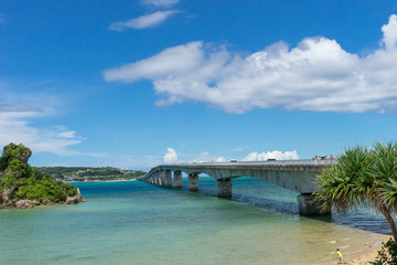 tropical beach in okinawa