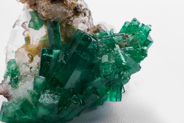 raw emerald and gemstone rough uncut emerald crystals