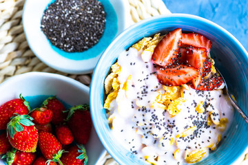 Traditional healthy breakfast