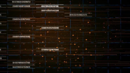 Artificial and cyber space in a scientific abstract