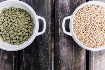 an image of a craft beer equipment at a brewery