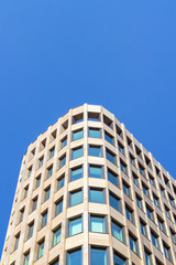 Obraz premium Skyscraper on blue sky background