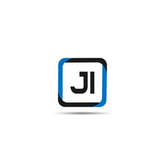 Initial Letter JI Logo Template Design