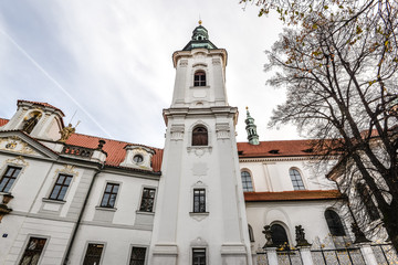 Strahov Monastery is located in Strahov, Prague, Czech Republic and was founded in 1140